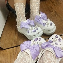 신발장식참 악어 빈티지 diy 나막신 장식에 대한 럭셔리 디자이너 신발 매력 반짝 이는 라인 석 공주 스타일 신발 액세서리 모든 일치