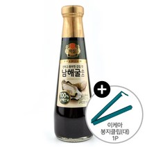 코스트코 100% 남해산 굴로 만든 백설 남해굴 소스 350g 1병 + 이케아 봉지클립(대) 1p