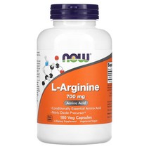 나우푸드 엘 아르기닌 L-Arginine 700mg 180 캡슐, 1팩