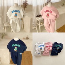 베베키즈 베일러상하의세트 어린이집체육복 활동복 유치원 아기상하복 등원룩 맨투맨 KIDS