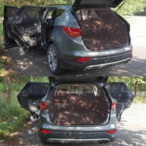 르노삼성 자동차 차박 모기장 전차종 선택가능 세트구성, QM5 앞 2P + 뒤 L 2P + 트 대 1P