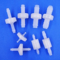 PVDF 오존 체크 밸브 편도 가스 액체 용 역류 방지 고온 산 및 알칼리 내식성, 12 CDDV4L
