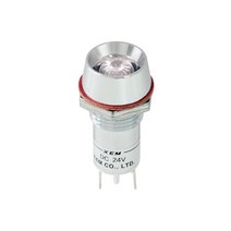 KEM 220V LED 인디케이터 고휘도형 화이트 12x28mm KLU-12A220W, 상품선택