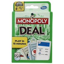 Monopoly 딜 카드 게임 2-5인용 아마존 단독 판매