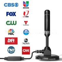 PAYEN 고화질 그라운드 웨이브 디지털 TV 안테나 가정용 실내 DVB-T 듀얼 앰프, 한개옵션0