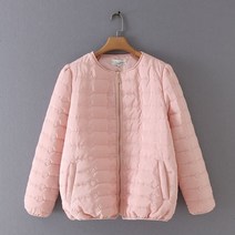 반팔패딩 뽀글이 푸퍼 숏 롱 점퍼 겨울 자켓 퍼프 슬리브 자수 짧은 패션 플러스 사이즈