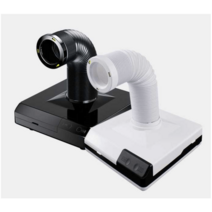 실내 흡연기 집진기 탁상용 고기냄새 제거 집진기, 흰색