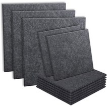 Nisorpa 흡음 보드 흡음재 경질 흡음 펠트 보드 우레탄 폼 12장들이 폭 400x300mm 두께 9 mm 고밀도 229 kgm 2 흡음 패널 소음 단열 방음 대책 소음