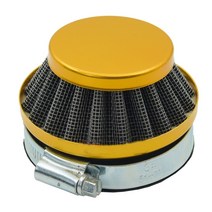 ATV바이크 오토바이부품 바이크 오토바이 37 49 50 80 cc 2 스트로크 수냉식 수화물 기화기 흡입 파이프 포함 미니 모토 먼지 포켓 자전거 ATV 용 에어 필터, [16] 58mm gold