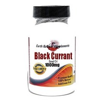 블랙 커런트 씨 오일 1000mg 90캡슐 100 천연 - earhnaturalsupplements