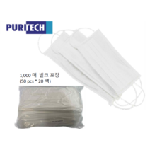 퓨리텍 크린룸 마스크 (Puritech) (1 000매) (180*90*2P)