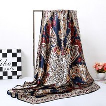 인도원단 꽃패턴 실크 패브릭 디지털 잉크젯 새틴 천 90cm x, 01 90cm x 90cm, 03 90cm x 90cm_01 90cm x 90cm