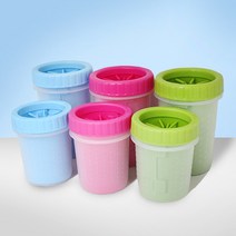 천국 손발 세척기 핑크 L 애견발 강아지 발 세척기, 쿠팡 1