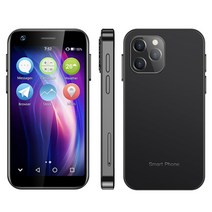 SOYES-XS12 슈퍼 미니 휴대폰 4G LTE 3GB 64GB 안드로이드 10.0 옥타코어 3.0 인치 금속 소재 5M /13MP 카, Add 4GB TF Card, 02 Add 4GB TF Card