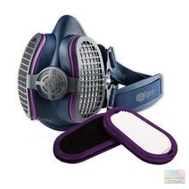 GVS 일립스 SPR456 (M/L 대형) 특급 P100 방진 탈취 마스크 (필터포함), 선택01. SPR456 (M／L 대형)