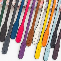 퀼팅맘 플랫 가죽스트랩 가방손잡이(명품스타일), [36cm 토트] 카멜브라운