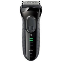 브라운 시리즈 3 남성 전기 면도기 3장 칼날 3050cc G 통째로 물세척 가능