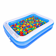 미니 볼풀 수영장 에어쿠션풀 강아지풀장 사각 미니풀장 볼풀장 여름 물놀이 에어풀장 옥상, A타입