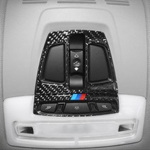 BMW X6 F16 M스타일 앞좌석 열람등 실내등 커버 몰딩-리얼카본, BMW X6 M스타일 앞좌석 열람등-리얼카본, F16(15-19년식)