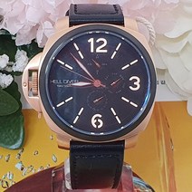 헬다이버 오버멀티 SB2C-3001 RGBK 블랙가죽시계