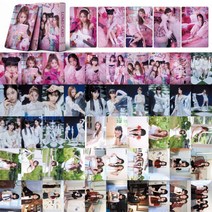르세라핌 일본 카즈하 사쿠라 채원 포카 굿즈 포토 앨범, MM-LESSRAFIM핑크