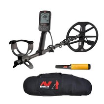 Minelab Equinox 900 방수 금속 탐지기 번들 케이스 및 Pro-Find 35 핀포인터 포함(옐로우/블랙) (3개 품목) 388652