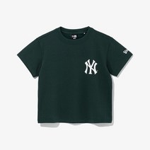 뉴에라키즈 [뉴에라키즈]MLB 뉴욕 양키스 티셔츠 다크그린(13114855)