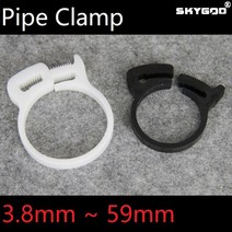강력클립 스프링 클램프 연료 에어 튜브 피팅 고정 도구호스 클램프3.8 ~ 59mm 플라스틱 라인 수도관10개, 34 26.4-28.4mm(Black)