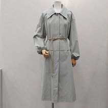 레니본 카라싱글 트렌치코트-RE21B3CT702V