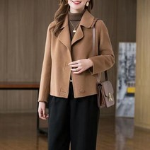 여성 울자켓 고급 무지 봄 가을 간절기 겨울 상의 2022 women wool jacket JX1193