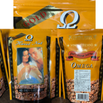 오메가 골드 헤이즐넛 커피 CN 오메가 골드 오리지널 200g, 밀봉 지퍼백, 헤이즐럿