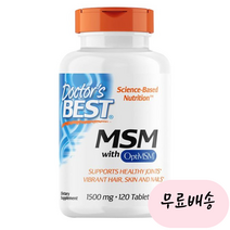 닥터스베스트 MSM OptiMSM 포함 1500mg 120정, 1개