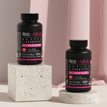 디앤에스랩 액티브 엘카르니틴 타르트레이트 2병 240캡슐, 60g