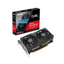 ASUS 라데온 RX 6500 XT DUAL O4G OC D6 4GB 그래픽카드 대원CTS, 1개, 선택하세요