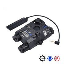 표적지시기 wadsn tactical laser peq 15 red dot 서바이벌용품, 블루어