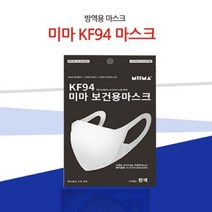 미마마스크 KF94 중형 10매입 미마 보건용 마스크, 단품