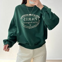 걸즈팩토리 여성용 리블파리세미크롭 맨투맨티셔츠