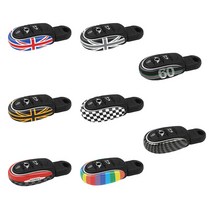 미니쿠퍼 키케이스 키링 키홀더 키보호 홀더 케이스 스마트키 커버 미니쿠퍼용품 미니쿠퍼악세사리, 블랙잭