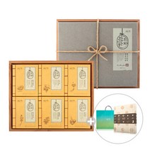 쌍계명차 [쌍계명차]선물세트 왕의한차 궁중다첩+선물포장+쇼핑백, 쌍계 왕의 한차 궁중다첩