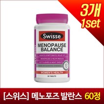 [스위스] 메노포즈 발란스 60정x3, 60정, 3개