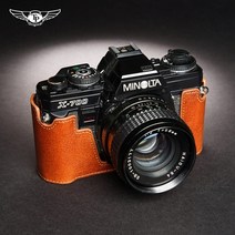 [허니엘잡화점]미놀타 X-700 X570 X300 X370 카메라 가죽케이스 필름기 소가죽 케이스