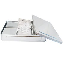 사각 보존식용기 사각 150g 6P 국산 스테인리스 단체급식 어린이집 유치원 학교