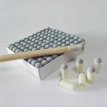 당구 큐 가방 40pcs 큐 헤드 커버 당구 풀 팁 교체 스누커 (9mm + 각, 한개옵션0