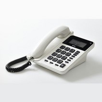 GS-492C 화이트 효도폰 빅버튼 집전화기/판매점