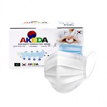 AKEDA 고급 50매입숨쉬기편한 국산 마스크/국산마스크/귀편한마스 50매입-Z삼육데일리마스크 일회용마스크, 삼육데일리 마스크 50매입