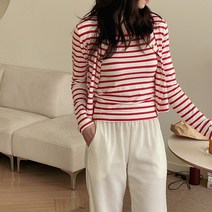 23봄신상 3SOMY2 스트라이프 골드 반팔티 가디건 세트-2color