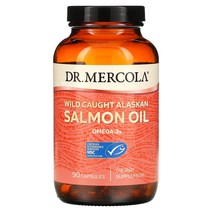 닥터머콜라 Dr. Mercola 알래 야생연어오일 캡슐 90정