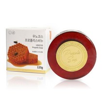 [천삼백케이] [우노코스] 프로폴리스비누 120g, 단품