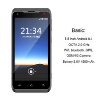 PDA 제조사 견고한 2D 바코드 스캐너 휴대용 안드로이드 RFID 리더, 01 Basic