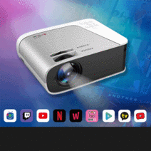 빔스토리 애니빔 미니 빔프로젝터 용 미니빔 넷플릭스 안드로이드 빔프로젝트 + 전용가방, 빔프로젝터 + 전용 가방